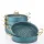 Evren 6 Parça 30 Cm Green Ezme Seri Buharlı Pişirici, Mantı Tencere Seti 7,5 Lt